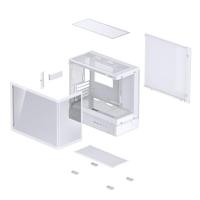 Jonsbo Mini-tower PC-behuizing, Behuizing, Gaming-behuizing Wit - thumbnail