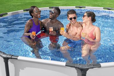 Bestway Zwembadset Steel Pro MAX rond 396x122 cm