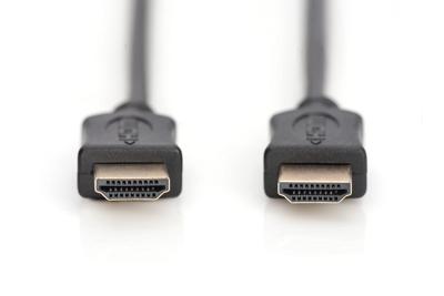 Digitus AK-330114-020-S HDMI-kabel HDMI Aansluitkabel HDMI-A-stekker, HDMI-A-stekker 2.00 m Zwart 4K UHD, Vergulde steekcontacten Digitus AK-330114-020-S HDMI-kabel HDMI Aansluitkabel HDMI-A-stekker, HDMI-A-stekker 2.00 m Zwart 4K UHD, Vergulde steekcontacten