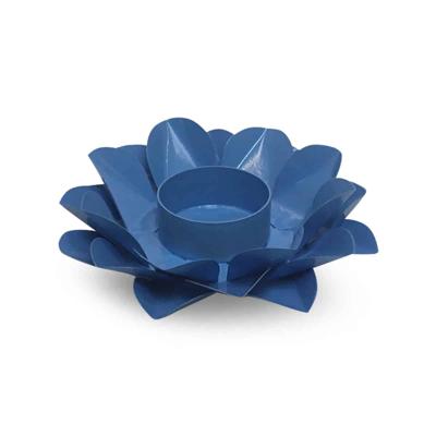 Lotus Kaarshouder Blauw Keel Chakra