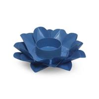 Lotus Kaarshouder Blauw Keel Chakra - thumbnail