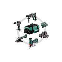 Metabo Combo set 4.3 | Accu-machines set | 18V | SB 18 LT BL | W 18 L 9-125 QUICK | KH 18 LTX 24 | STA 18 LTX 100 | in gereedschapstas 685214000 - thumbnail