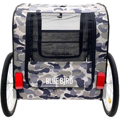 BLUE BIRD fiets-hondenkar dog trailer 20" camouflage
