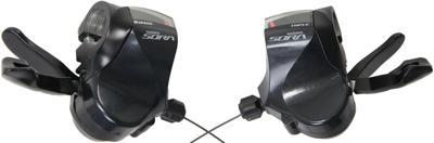 SHIMANO duimversteller "sora sl-r3030" shim.shifter sora slr3030 3/9sp pa.fl.bar
