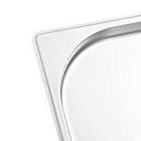 Gastronormbakken 4 st GN 1/1 20 mm roestvrij staal - thumbnail