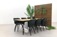 Hartman Sophie Studio Night Green|Bella 220x95 cm. - 7-delige tuinset - thumbnail