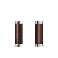 BROOKS Slender leather grips (100+100mm) - antic brown - thumbnail