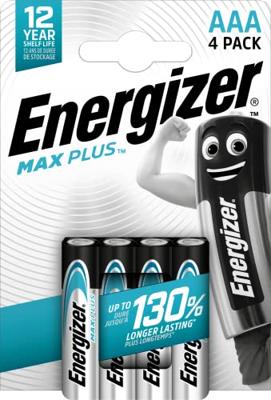 Enerdis Energizer max plus lr03 aaa blister 4 stuks