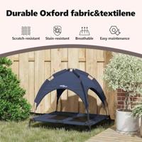 VidaXL Hondenbed marineblauw 92 x 77 x 82,5 cm staal - thumbnail