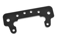 Team Corally - Hinge Pin Plate - EB - Front - Aluminum 4mm - 1 pc - thumbnail