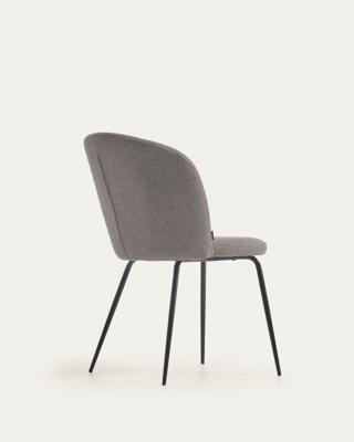 Kave Home Anoha eetkamerstoel Grijs Kave Home Anoha eetkamerstoel Grijs