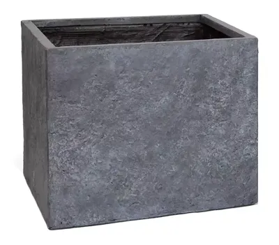 Bloempot Arizona Cube Grafiet 55x55cm