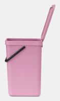 Brabantia Sort & Go afvalemmer 16 liter Lilac Pink - thumbnail