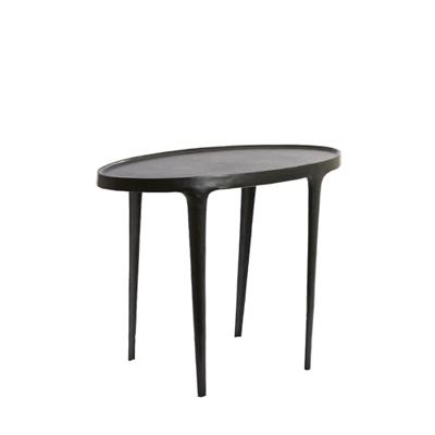 Light & Living Bijzettafel 'Arica' Set van 2 stuks, kleur Mat Zwart