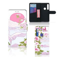 Motorola One Action | Telefoonhoesje | Met pasjeshouder | Bird Standing - thumbnail