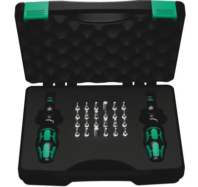 Wera 7440/41 Kraftform momentschroevendraaier-set 0,3-3,0 Nm Wera 7440/41 Kraftform momentschroevendraaier-set 0,3-3,0 Nm