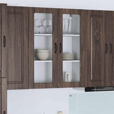 Keukenkast Kalmar Bruin Eiken 80 x 31 x 100 cm Bewerkt hout