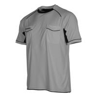 Stanno 429001 Bergamo Referee Shirt k.m. - Grey-Black - XXXL - thumbnail
