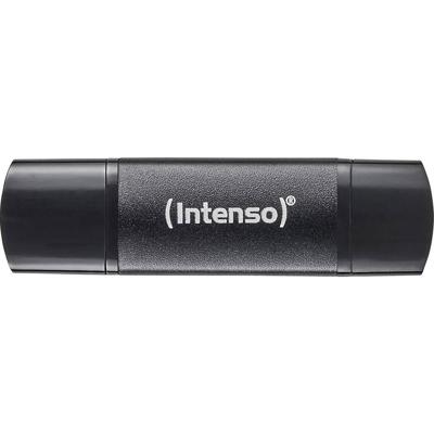 Intenso Flex Line USB-stick Retail 64 GB Zwart 3544490 USB-A 3.2 Gen 1, USB-C 3.2 Gen 1