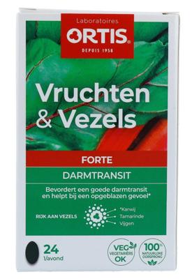 Ortis Darm Vruchten & Vezels Forte 24Tabletten Ortis Darm Vruchten & Vezels Forte 24Tabletten