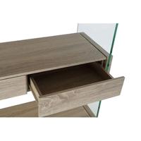 Planken DKD Home Decor 90 x 35 x 180 cm Kristal Natuurlijk Hout Transparant Hout MDF - thumbnail