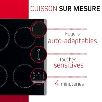 Inductiekookplaat Brandt 60 cm