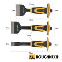 Roughneck Beitel- en Steenbeitelset met grip | 3-delig 31-970 - thumbnail
