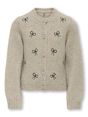 Kids ONLY winter vest meisjes - grijs - KogCody - regular fit, gebreid