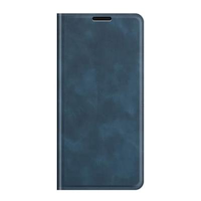 Casecentive Magnetische Leren Wallet iPhone 14 Pro blauw