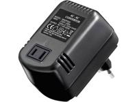 Goobay 54754 spanningstransformator AC/AC, max. 45 W, omvormer 230 V AC naar 110 V AC, omvormer voor het aansluiten van Amerikaanse apparaten op Europees stroomnet, zwart - thumbnail