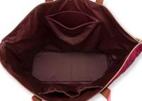 Pip Studio Tote Bag Velvet Quiltey Days Rood - thumbnail