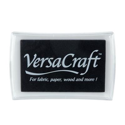 Tsukineko • versacraft stempelkussen groot real black