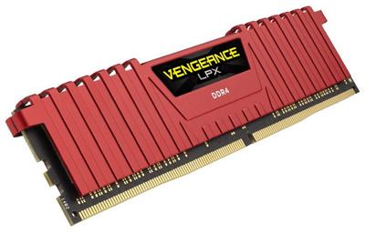 Corsair PC-werkgeheugen module Vengeance LPX CMK8GX4M1A2400C16R 8 GB 1 x 8 GB DDR4-RAM 2400 MHz CL16-16-16-39 Corsair PC-werkgeheugen module Vengeance LPX CMK8GX4M1A2400C16R 8 GB 1 x 8 GB DDR4-RAM 2400 MHz CL16-16-16-39