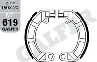 GALFER remschoen "mf619" brake shoe mf619 g2165 organic - thumbnail