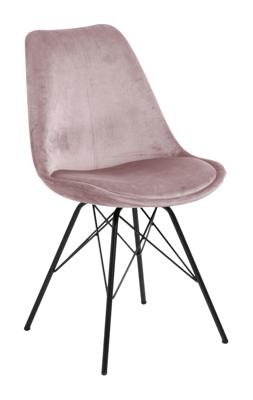 Bendt Eetkamerstoel 'Liva' Velvet, kleur Dusty Rose Bendt Eetkamerstoel 'Liva' Velvet, kleur Dusty Rose