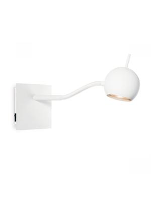 Moderne LED Wandspot Bollo - Wit - 11.5/11.5/35cm - Dimbaar - plafonniere gemaakt van metaal - inclusief LED lichtbron - GU10 fitting - 5W - 390lm - 3000K - warm wit licht Moderne LED Wandspot Bollo - Wit - 11.5/11.5/35cm - Dimbaar - plafonniere gemaakt van metaal - inclusief LED lichtbron - GU10 fitting - 5W - 390lm - 3000K - warm wit licht