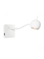 Light depot - LED opbouwspot Bollo flex - 35 cm - wit - Outlet - thumbnail