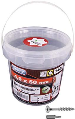 Connex Tx-Schroef 4.0X50 Rvs Emmer 140St - B30137