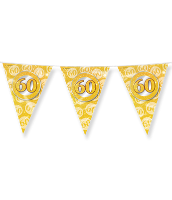 Paperdreams party vlag 60 jaar getrouwd