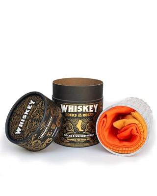 Socks On The Rocks Cadeauset Whiskey - thumbnail