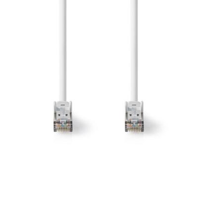 Nedis CAT8.1-Kabel | S/FTP | RJ45 Male naar RJ45 Male | 0.15 m | Wit | 1 stuks - CCGP85520WT015 CCGP85520WT015