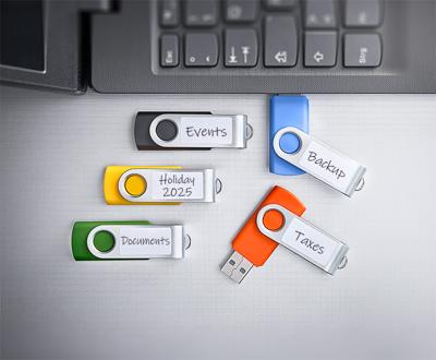 Intenso Office Line USB-stick Retail 32 GB Geel, Groen, Zwart, Blauw, Oranje 3543585 USB-A 3.2 Gen 1