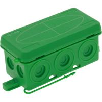 Wiska KA 006 GN Aftakkast (l x b x h) 86 x 44 x 41 mm Groen IP55 1 stuk(s) - thumbnail
