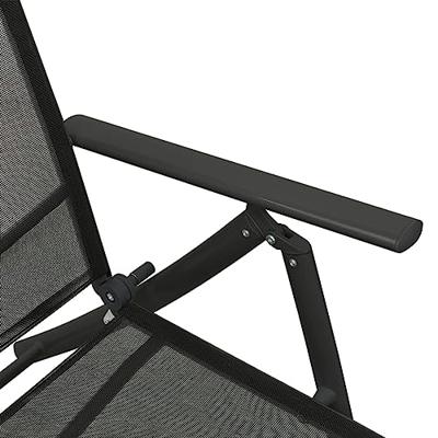 3-delige Loungeset textileen en aluminium antracietkleurig - thumbnail