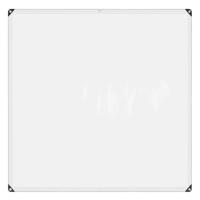 Doorzichtig zeildoek met zeilringen 2x2 m polyethyleen - thumbnail