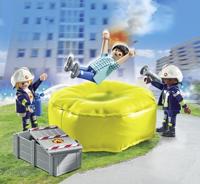 Playmobil 71465 Action Heroes Brandweerlieden Met Luchtkussens - thumbnail