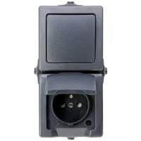 Kopp 136815006 Nautic spatwaterdicht Antraciet 1 stuk(s) - thumbnail