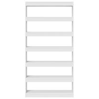 Boekenkast Wit Bewerkt hout - thumbnail