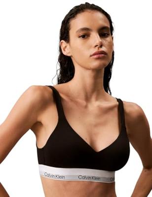 Calvin Klein Lift Bralette - Push up bralette Modern Cotton - Katoenen bh top met brede bandjes