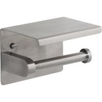 Saqu Essential toiletrolhouder met planchet RVS - thumbnail